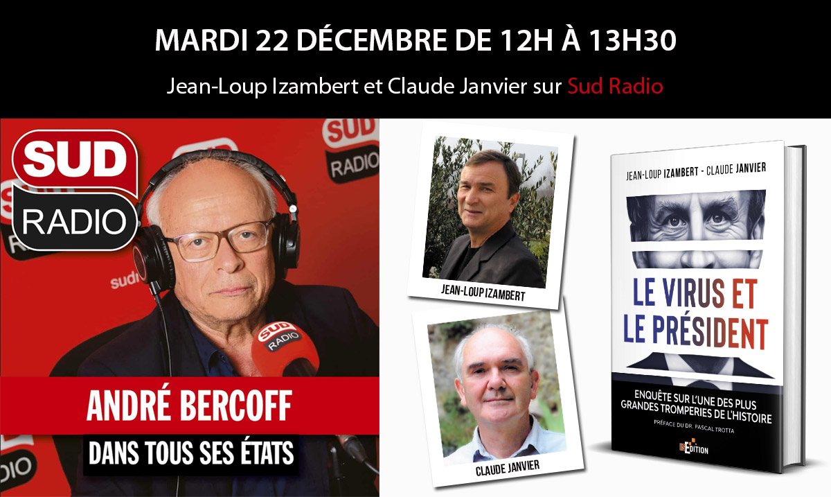 Jean-Loup Izambert et Claude Janvier dans "Bercoff dans tous ses états" (Sud Radio)