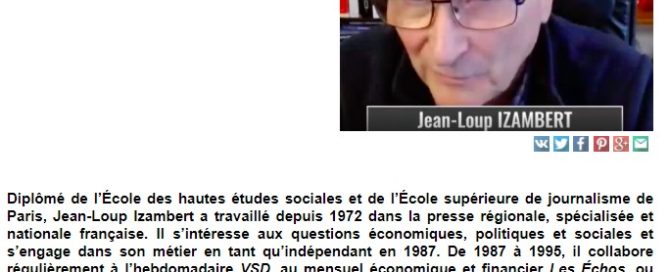 Jean-Loup Izambert (Le scandale Ivermectine) dans les médias