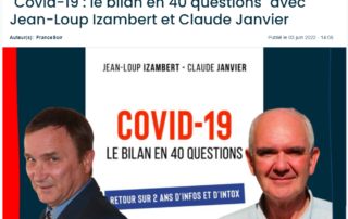 Revue de presse du livre "Covid-19 : Le bilan en 40 questions"