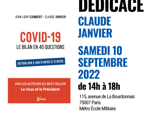 Programme des prochaines séances de dédicace et conférences de Claude Janvier