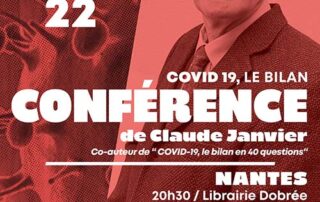 Dédicace-conférence de Claude Janvier à la librairie Dobrée à Nantes
