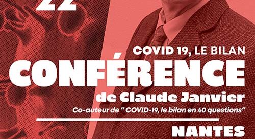 Dédicace-conférence de Claude Janvier à la librairie Dobrée à Nantes