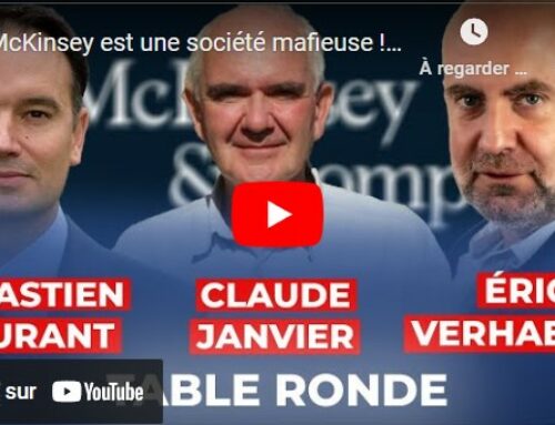 [VIDEO] « McKinsey est une société mafieuse ! » – Émission « Ligne droite » avec Claude Janvier