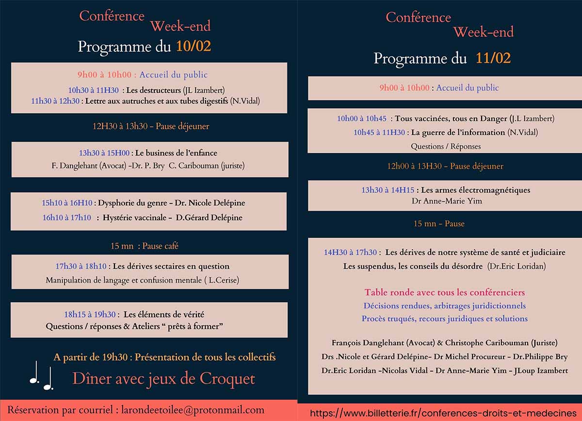 Conférence de Jean-Loup Izambert (Tous vaccinés, tous en danger ?) à la Roche-sur-Yon