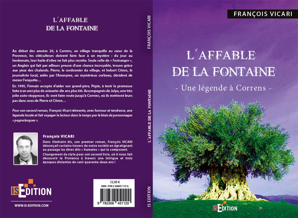 Couverture livre "L'Affable de la fontaine"