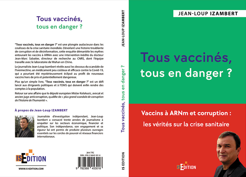 Couverture "Tous vaccinés, tous en danger ?" (Jean-Loup Izambert)
